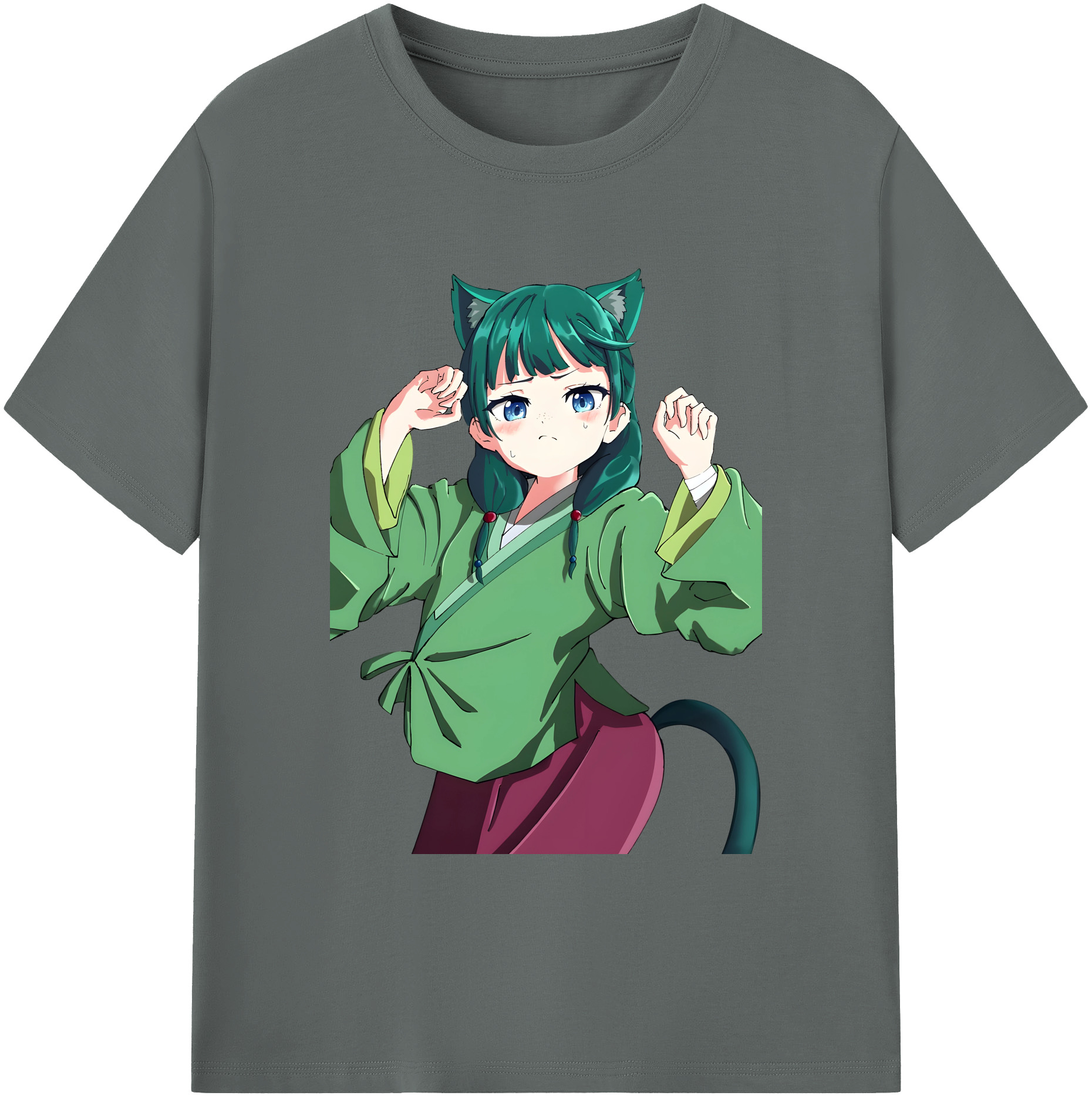 （画像用） 薬屋のひとりごと The Apothecary Diaries 綿100％ メンズ半袖Tシャツ｜肌触りやわらか＆通気性